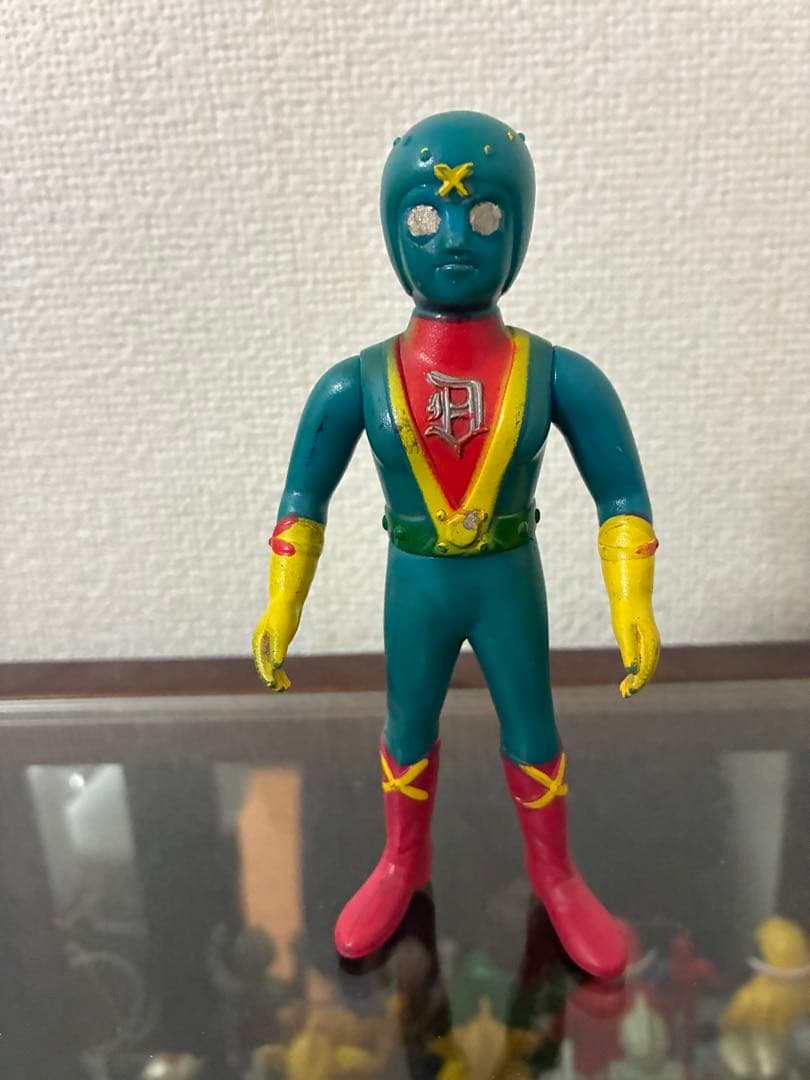 ダイヤモンドアイ　ポピー　ソフビ　当時物　特撮