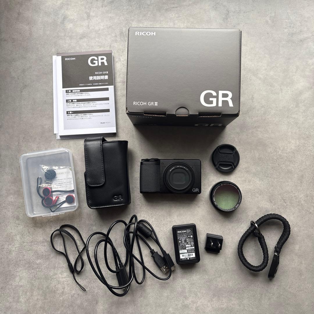 RICOH GR3 【ショット数1658回】 + opf 550-L 49mm