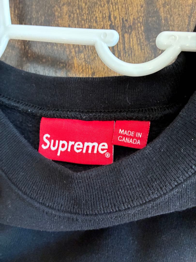 専用）supreme Cutout Logo Crewneck