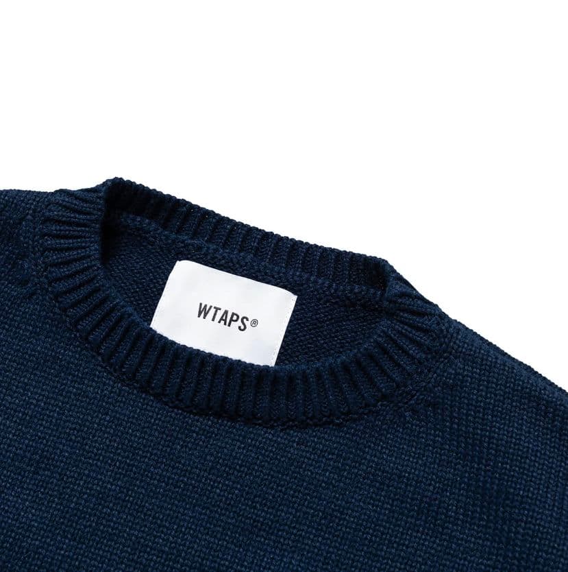 トップス WTAPS CREW NECK 02 / SWEATER XL NAVY