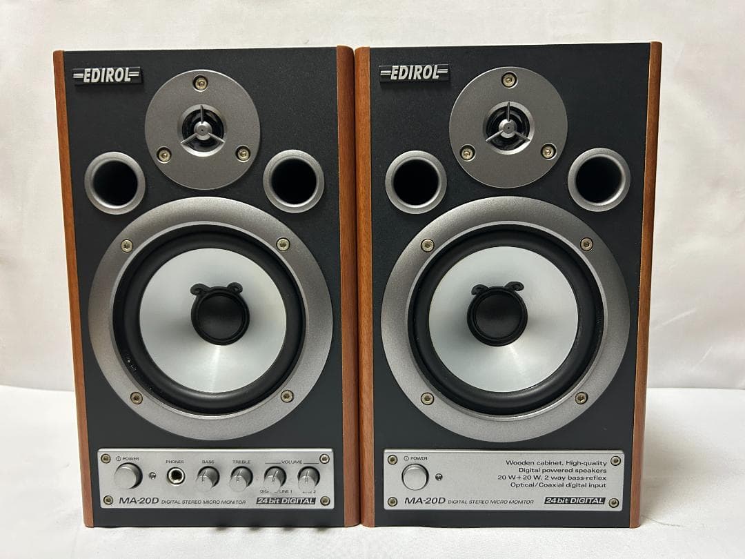 Roland EDIROL MA-20D パワードスピーカー ペア