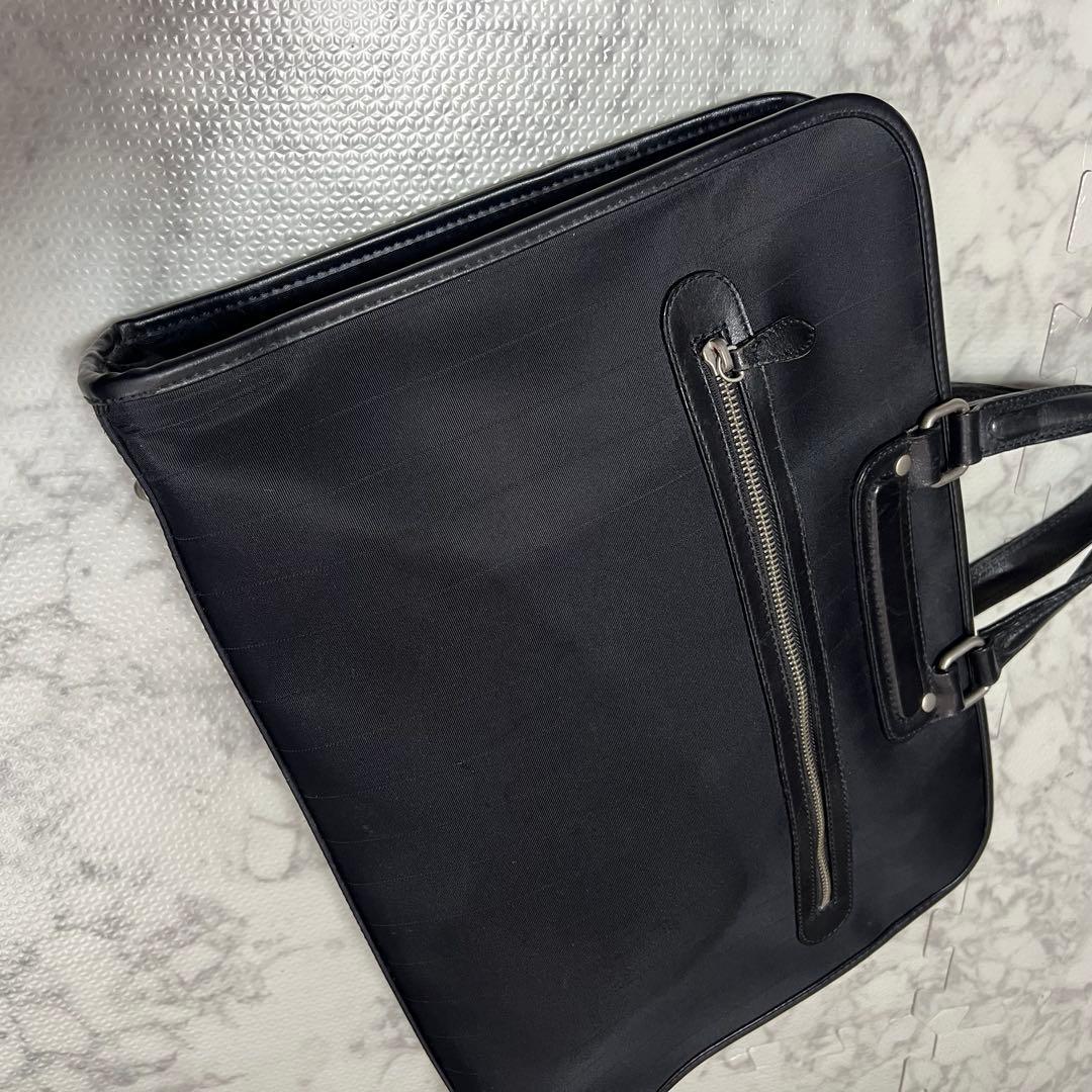 ポールスミス ビジネスバッグ 2WAY 大容量 A4/PC可 ナイロン×レザー