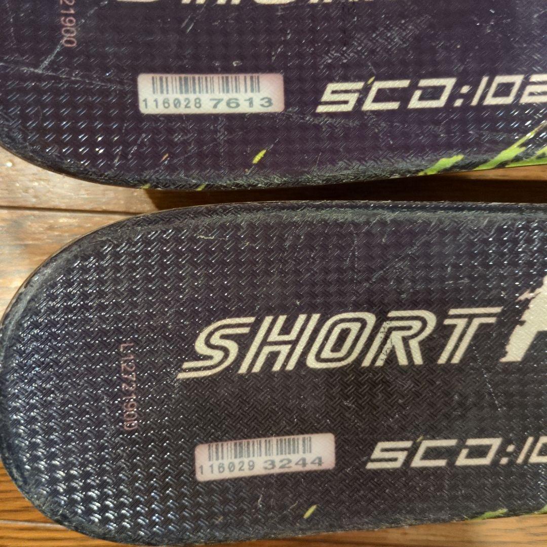 SALOMON SHORT KART 125cm ミッドスキー ②
