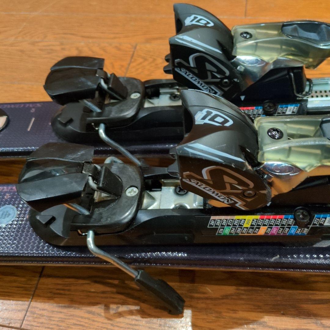 SALOMON SHORT KART 125cm ミッドスキー ②