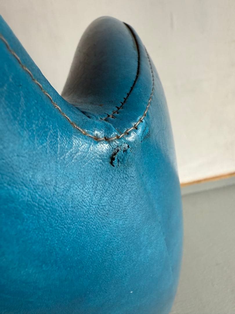 レトロ ポップ ビニールレザー チェア