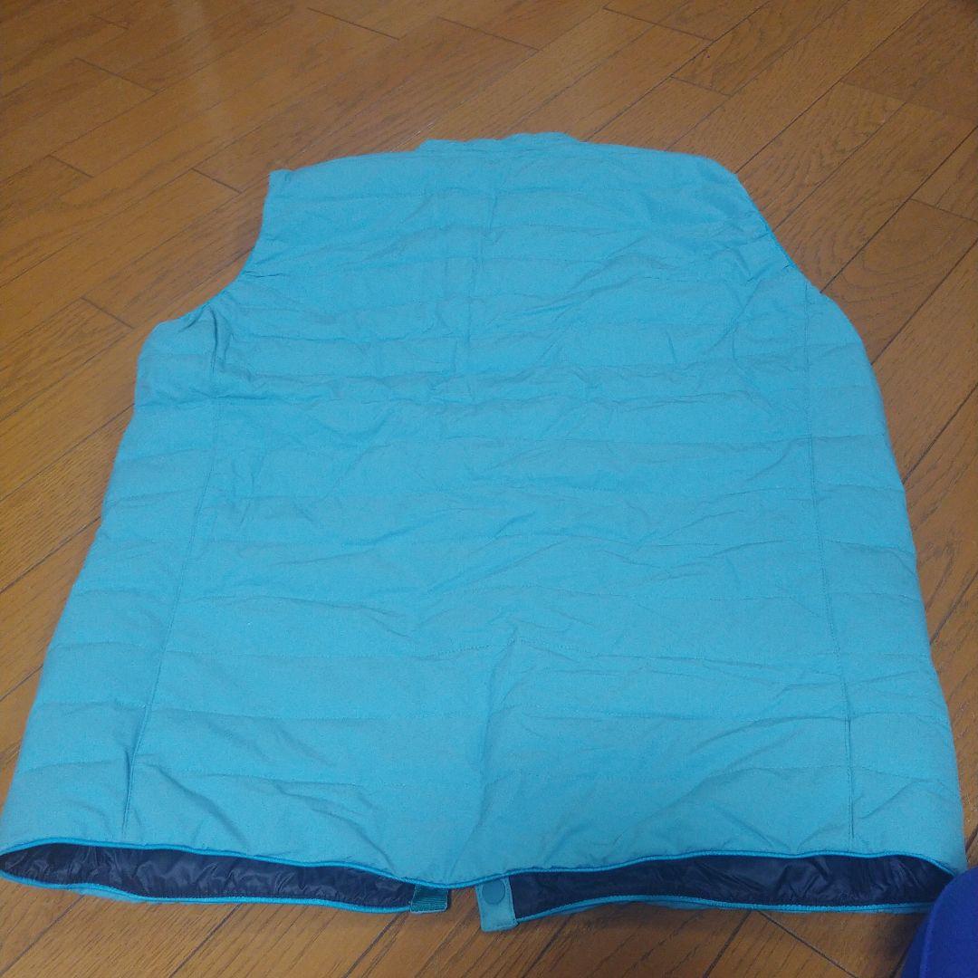 薄くて暖かいマンシングウェア　フェザー×ダウン　ヒートナビダウンベスト薄手重ね着