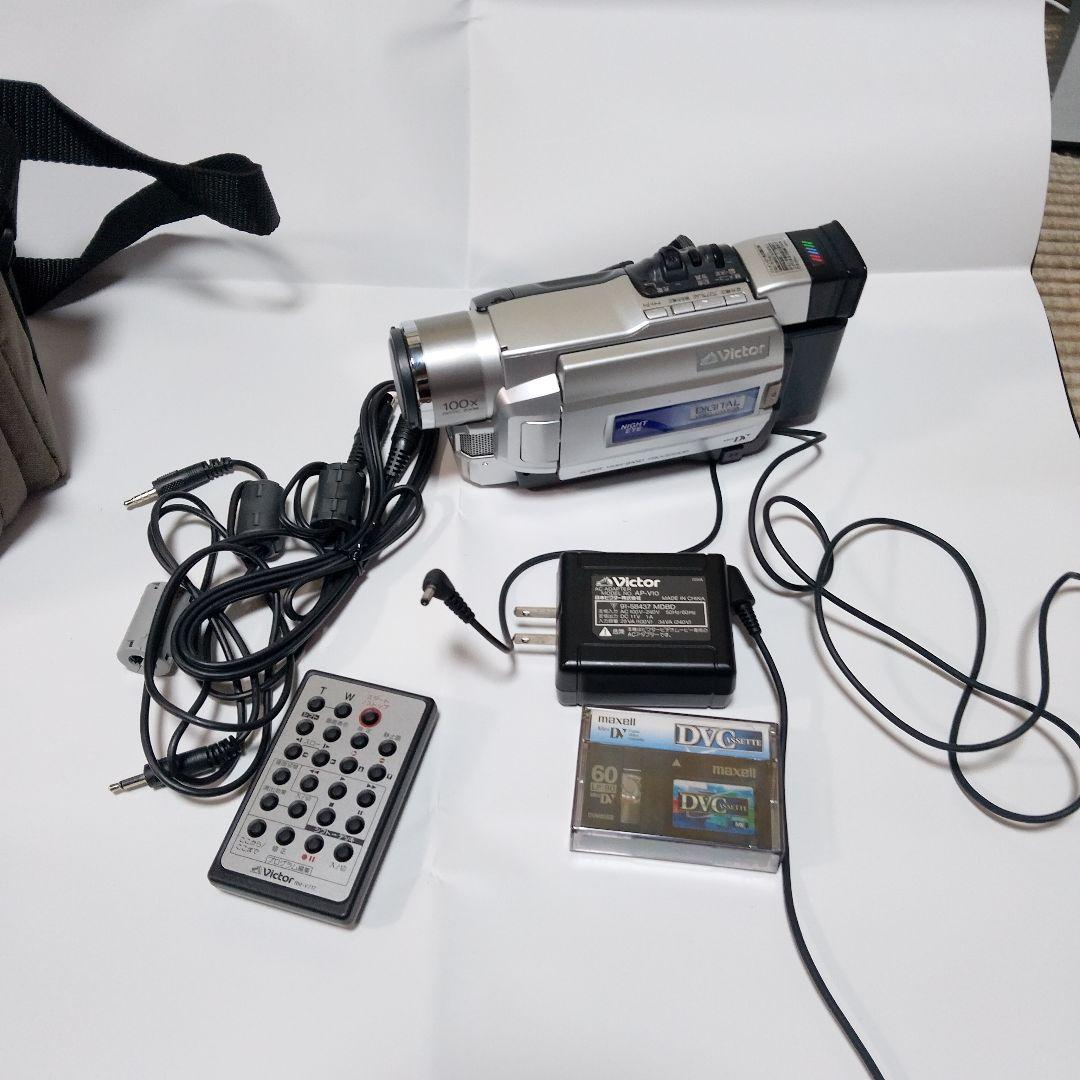 Victor ビクター MiniDV ビデオカメラ GR-DVA20K 現状品