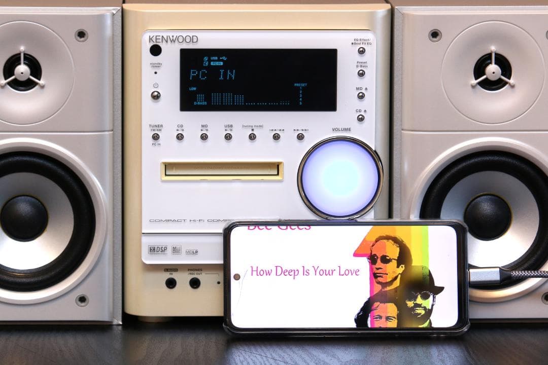 KENWOOD NDL100 CD/MD/USB/USB-DAC コンポ 完動品