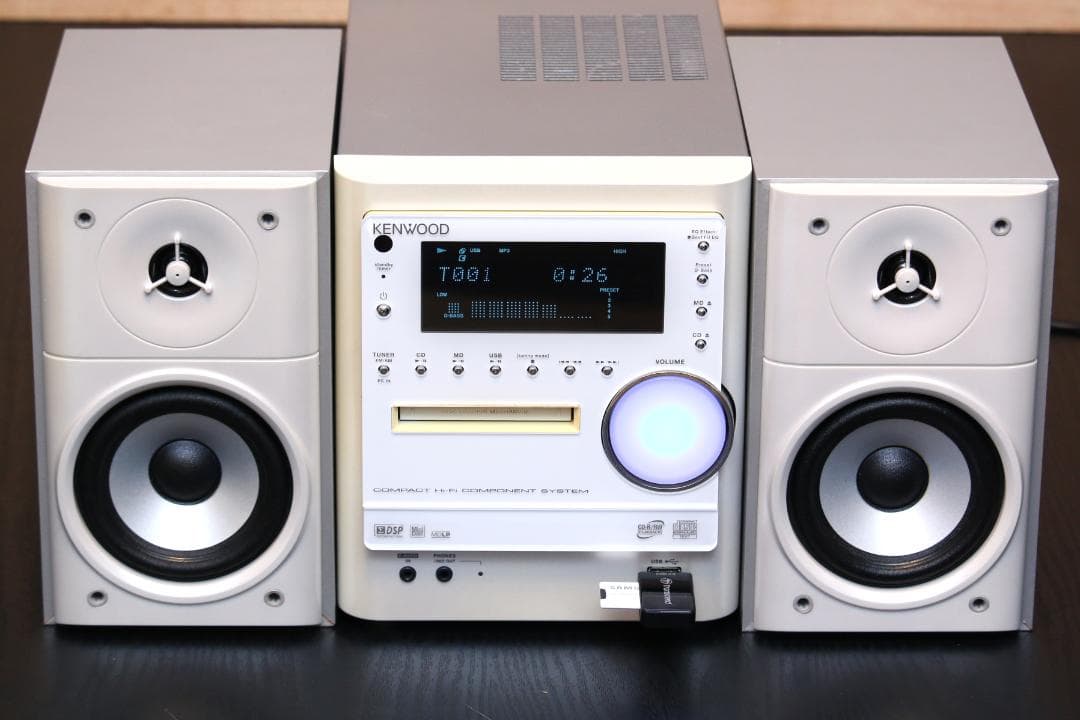 KENWOOD NDL100 CD/MD/USB/USB-DAC コンポ 完動品