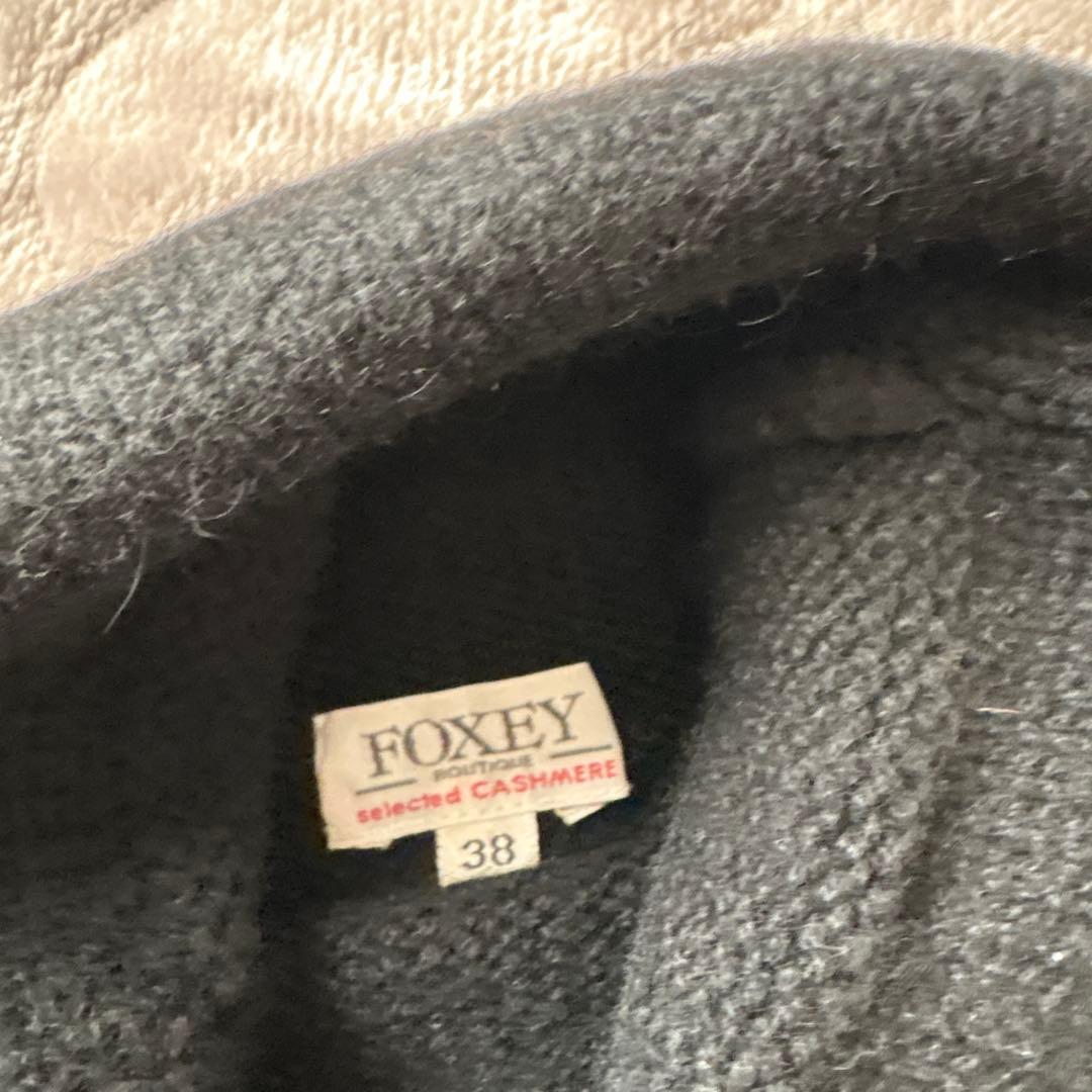 FOXEY カシミヤタートルニット