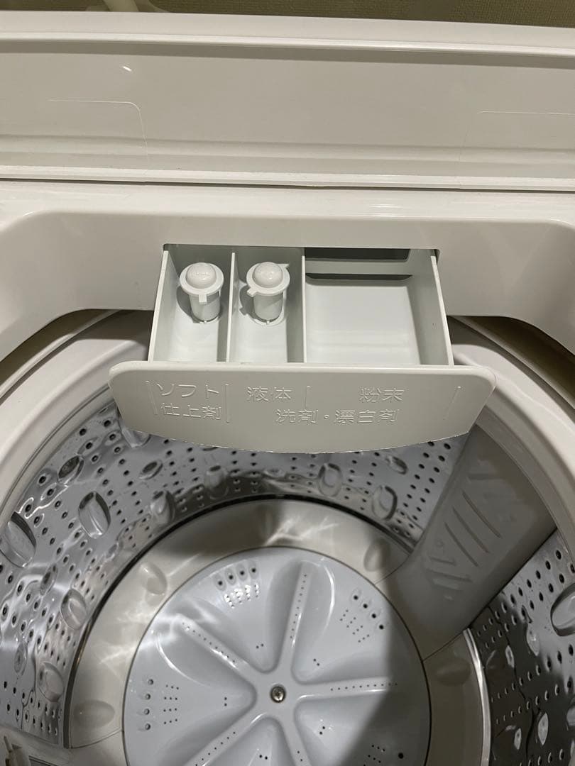 洗濯機　一人暮らし　YWM-TV80G1 8kg