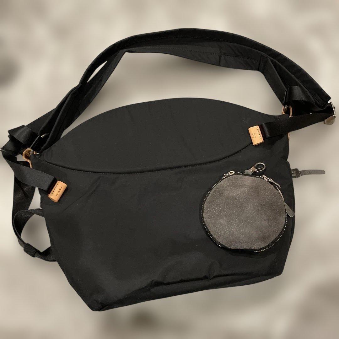 N/ORN ノルン 抱っこバッグ　ブラック美品