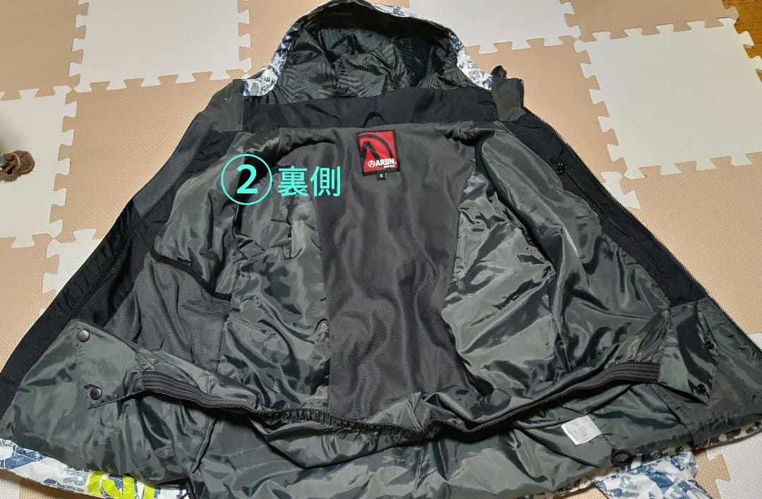 ★美品・1回使用★スノボウェア他 9点セット(男性用 Sサイズ)