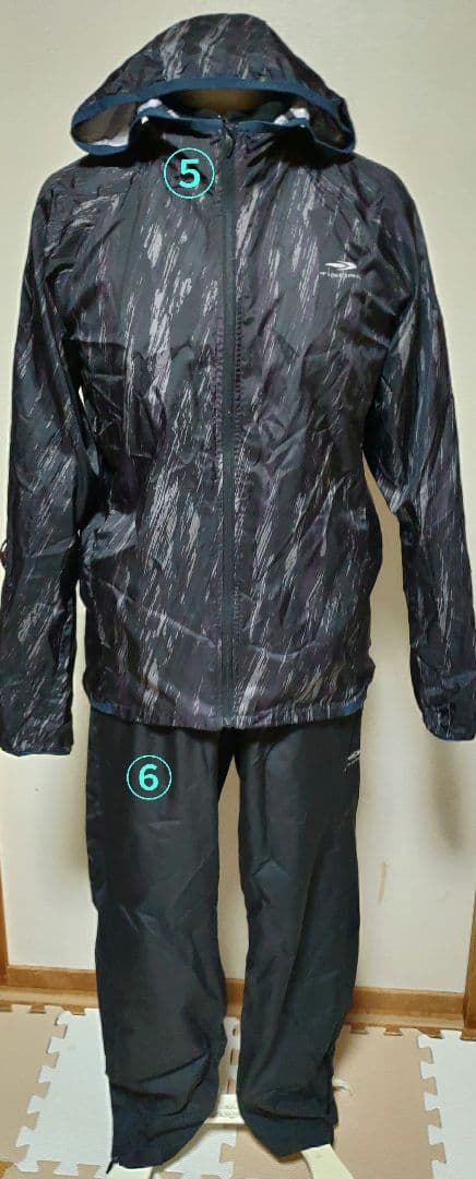 ★美品・1回使用★スノボウェア他 9点セット(男性用 Sサイズ)