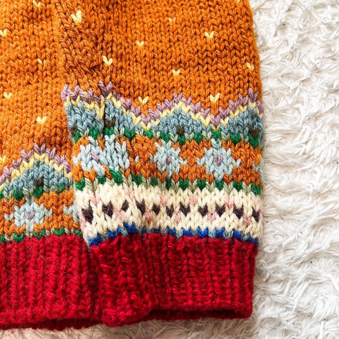 PINK HOUSE ピンクハウス ウールニット　お花　フラワー　希少