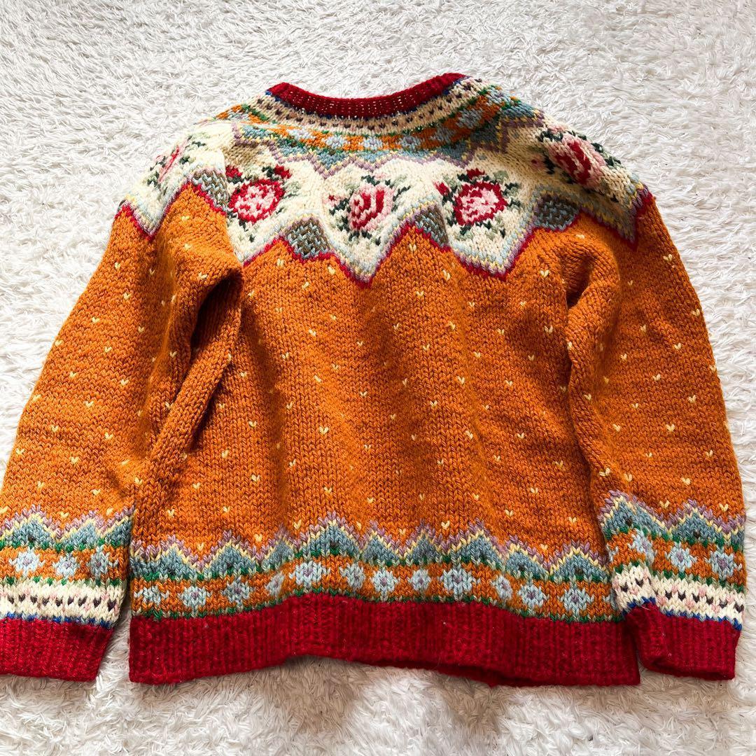 PINK HOUSE ピンクハウス ウールニット　お花　フラワー　希少