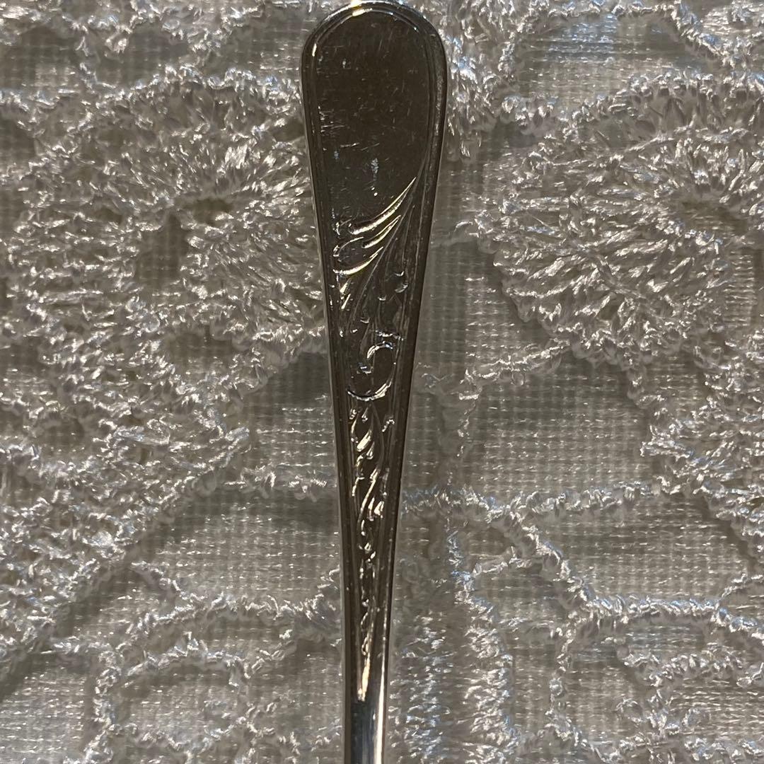 04 純銀製デミタススプーン5本セット