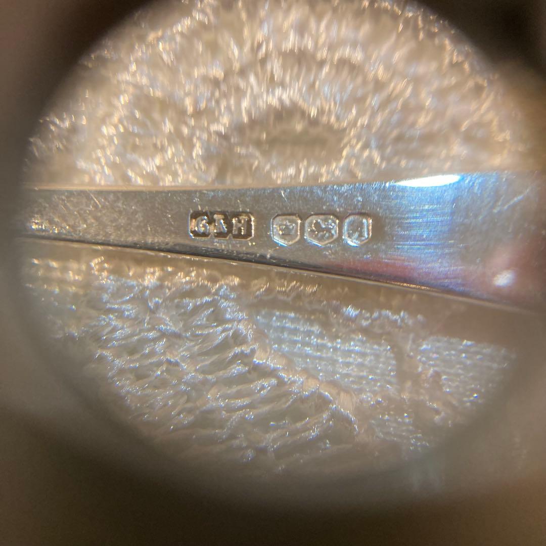 04 純銀製デミタススプーン5本セット