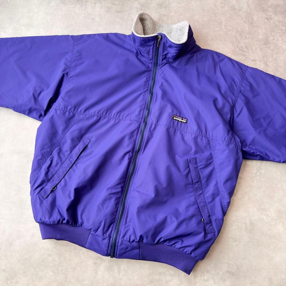 90s パタゴニア シェルドシンチラ ジャケット L 雪なし パープル
