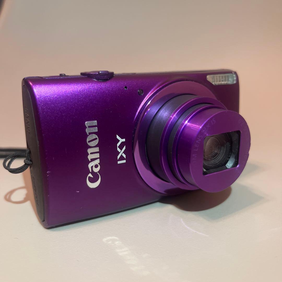 Canon IXY630デジタルカメラ（紫）