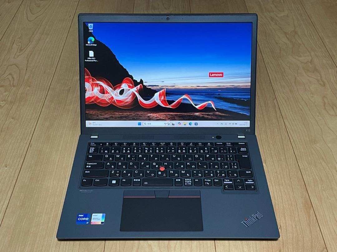 ThinkPad X13 Gen3（i7/16G/512G/WUXGA/オフィス