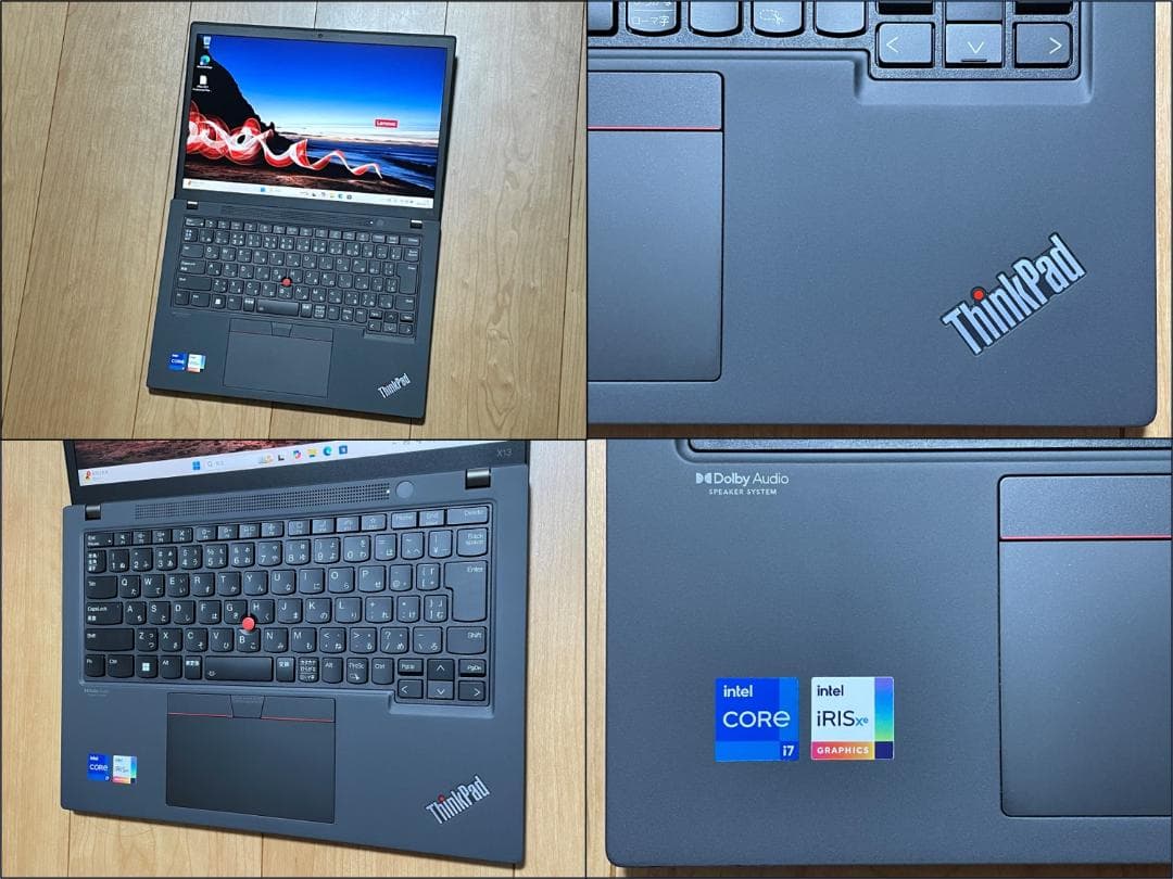 ThinkPad X13 Gen3（i7/16G/512G/WUXGA/オフィス