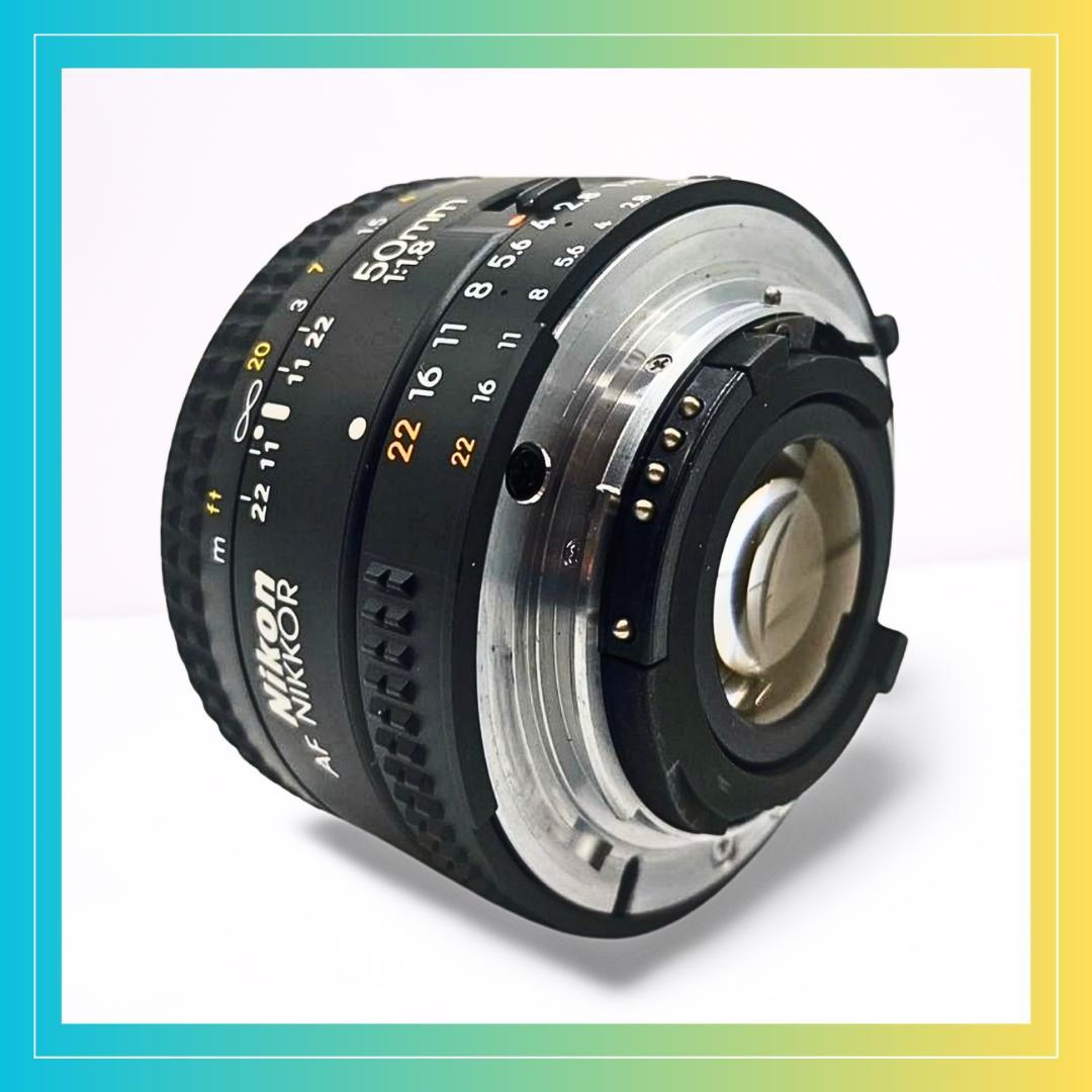 ⭐美品⭐ ニコン Nikon 単焦点レンズ 50mm F1.8 軽量・高描写