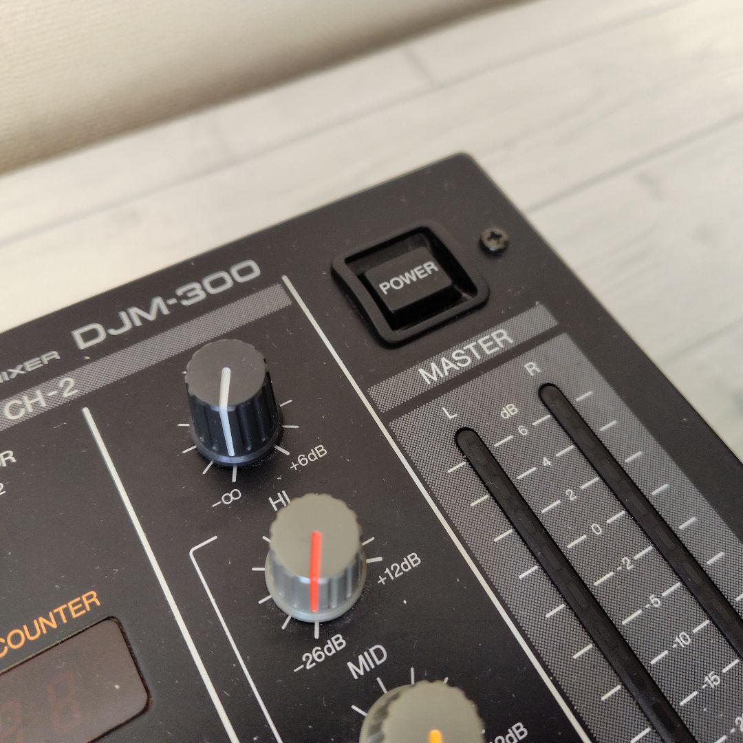 【動作確認済】PIONEER DJM-300 DJミキサー ☆DJアイテム☆