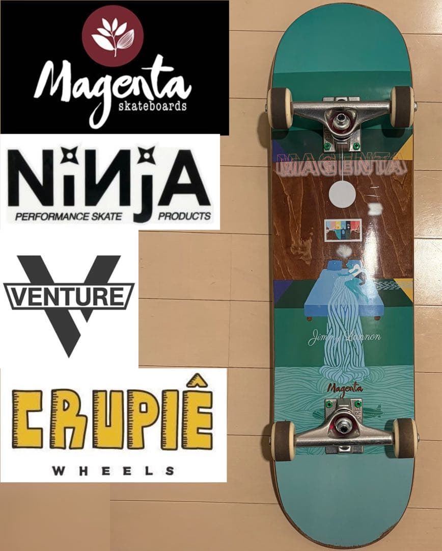 デッキ8.0inch・venture low・ウィール52mm