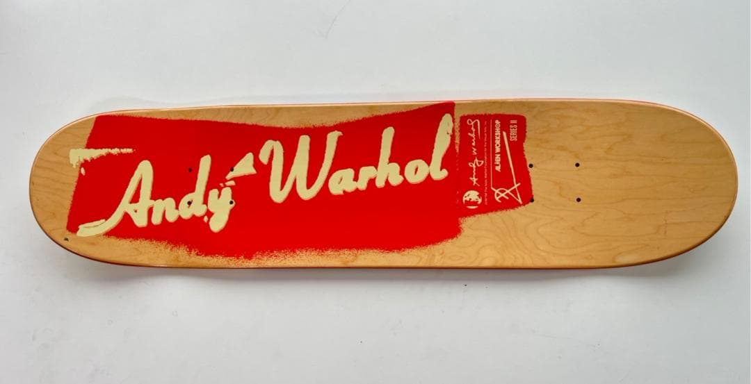 新品 ALIAN WORKSHOP アンディーウォーホル スケートボードデッキ