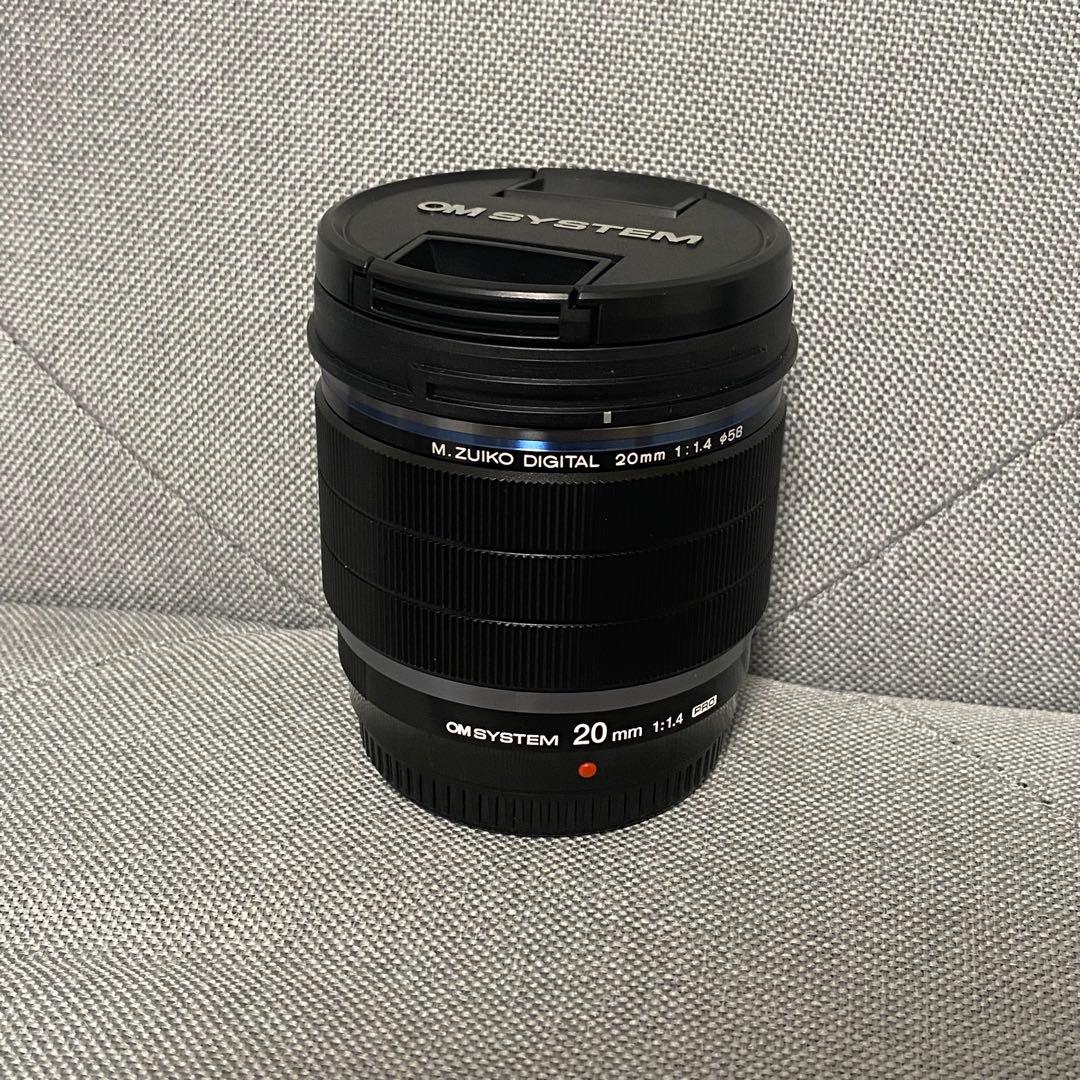 レンズ(単焦点) OM SYSTEM M.ZUIKO 20mm F1.4 PRO