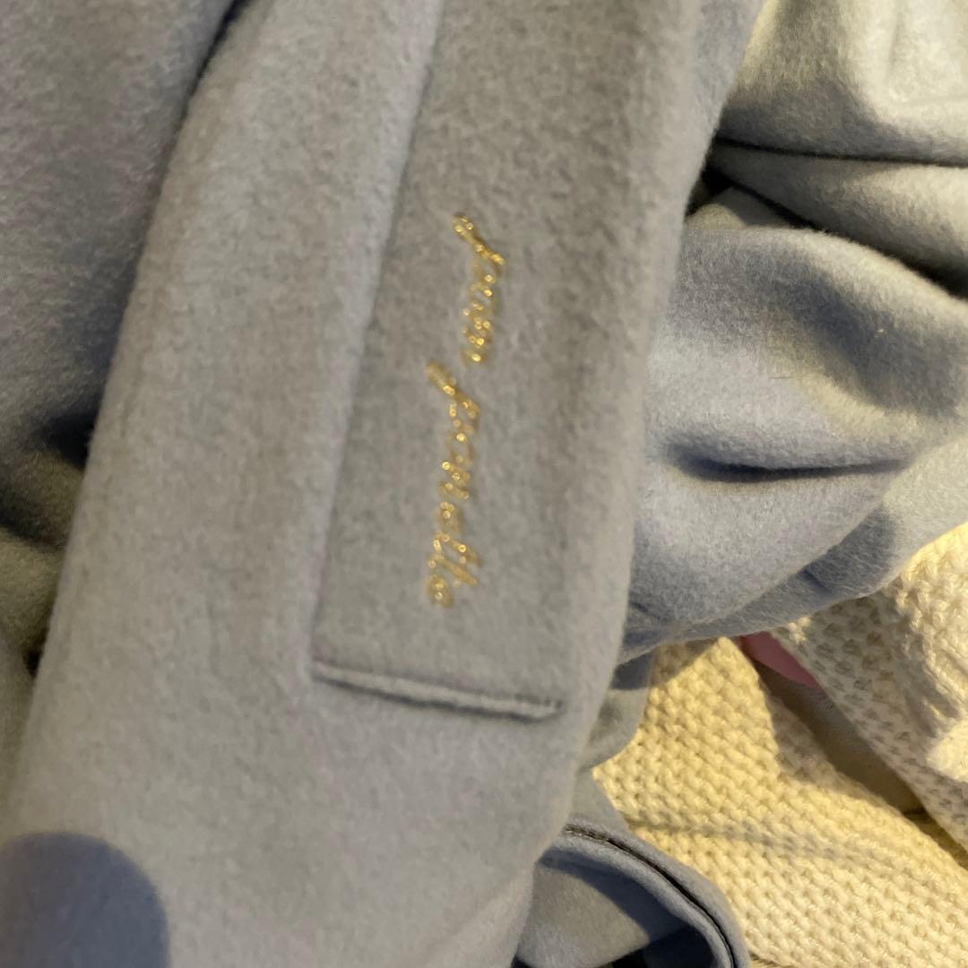 ポンポネット　ウールコート　LL165cm