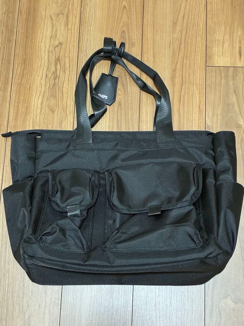 トートバッグ　SHIPS ビズ ワイド ブリーフ トート バッグ メンズ