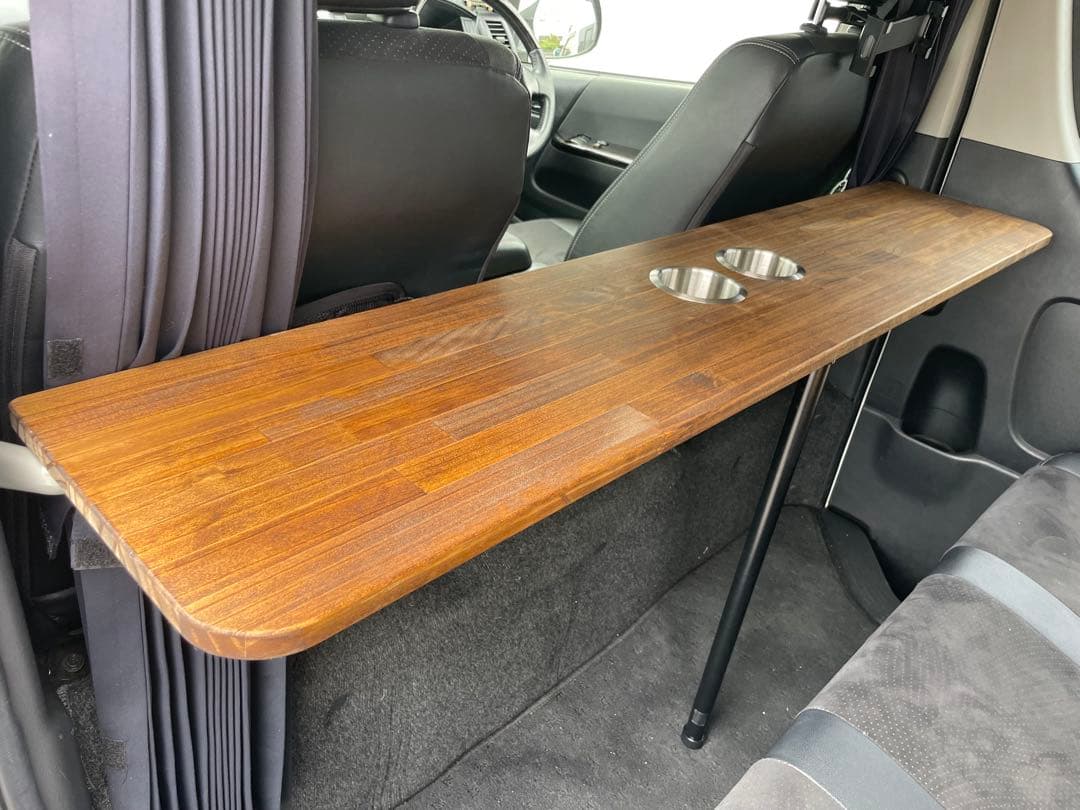 ジャンク ハイエース後席用テーブル lot55車中泊