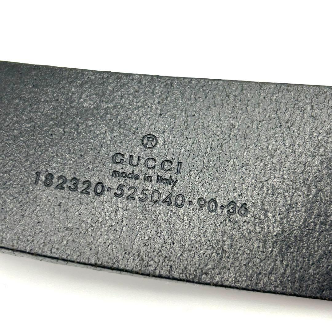 GUCCI グッチ ベルト グッチシマ インターロッキング レザー エンボス