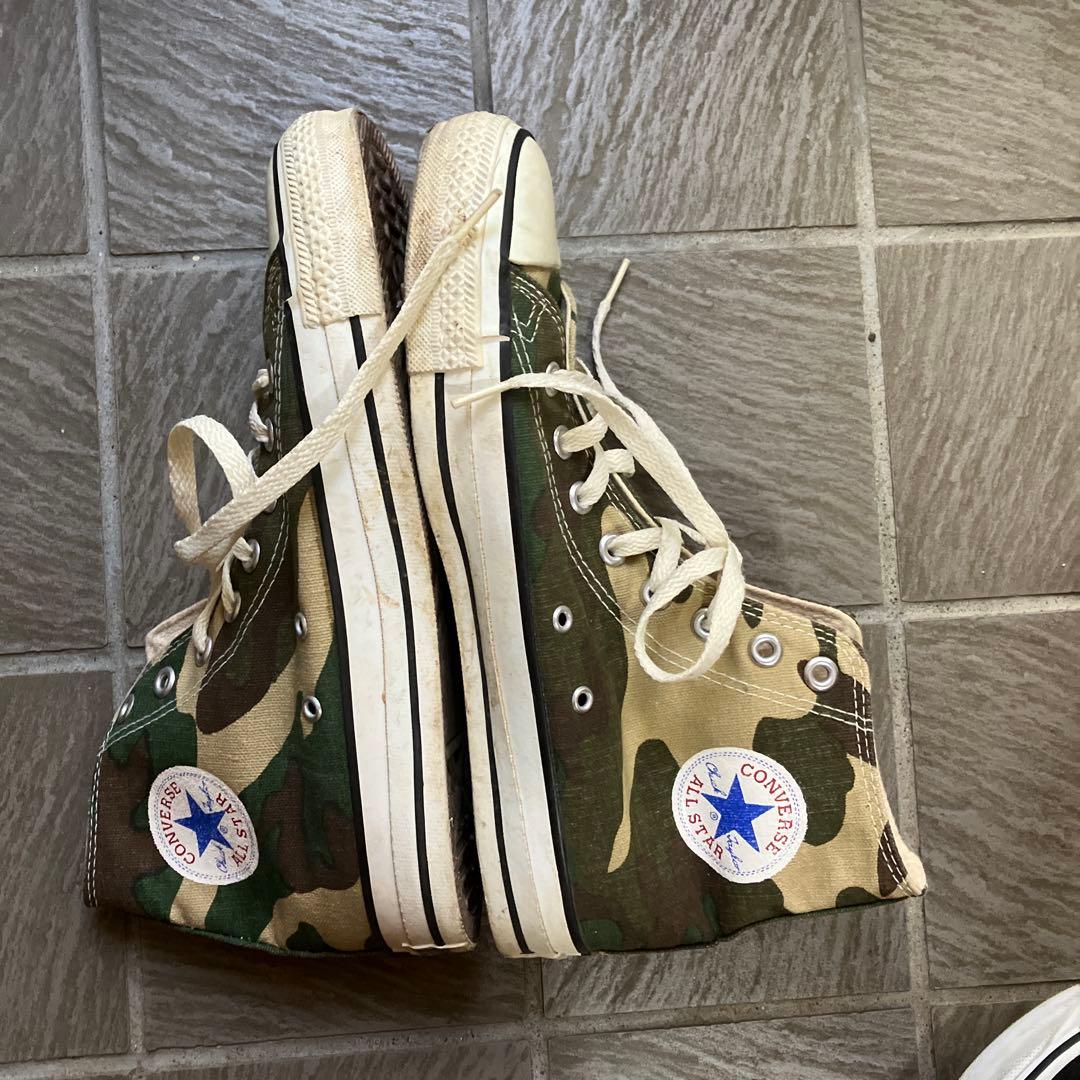 ⭐️コンバースカモフラージュUSA 8ハーフ⭐️美品希少