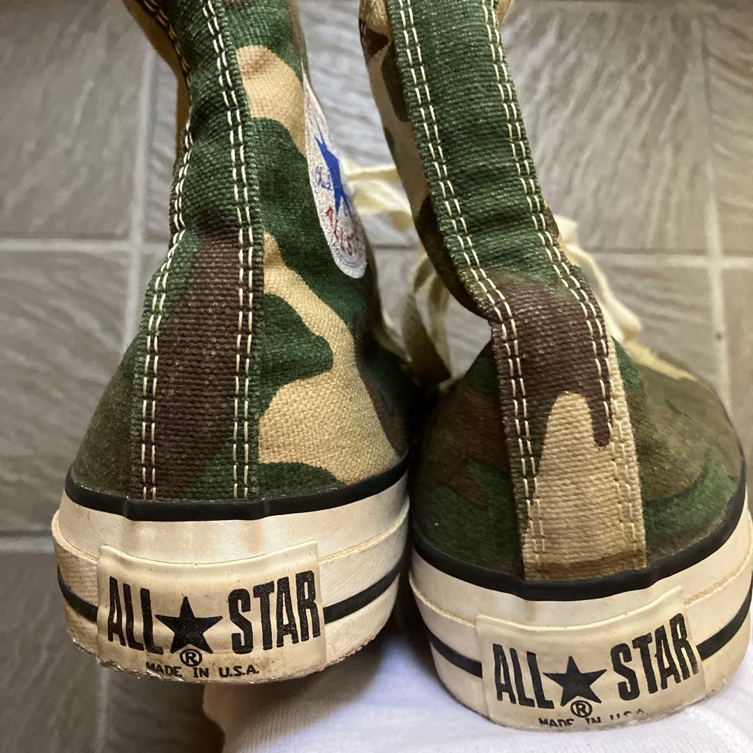 ⭐️コンバースカモフラージュUSA 8ハーフ⭐️美品希少