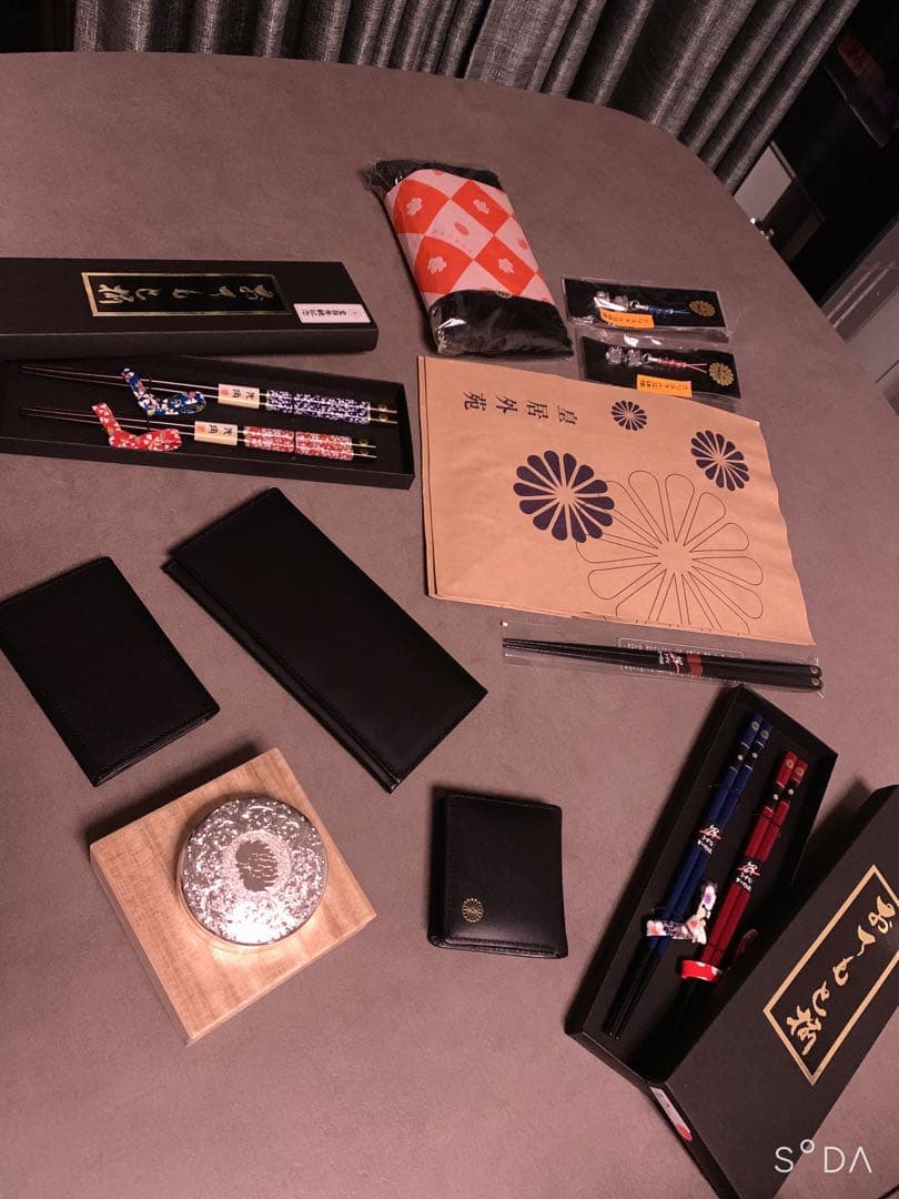 皇居開運長財布特革財布✨美品新品未使用品✨極上クラス品の金運ウォレットセット✨✨