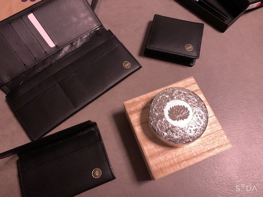 皇居開運長財布特革財布✨美品新品未使用品✨極上クラス品の金運ウォレットセット✨✨