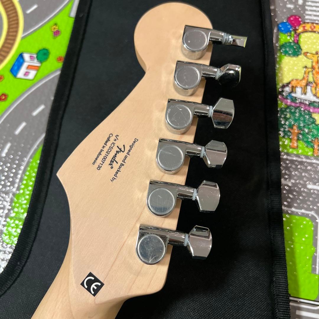 Squier スクワイア エレキギター ストラトキャスター ブラック