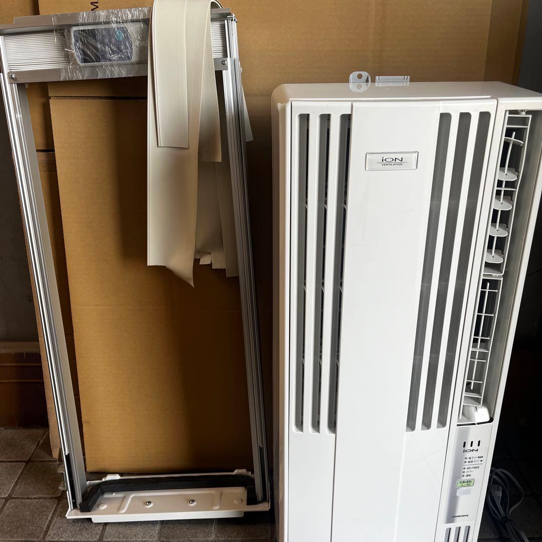 美品　コロナ CW-1620 窓用エアコン 2020年 リモコン付