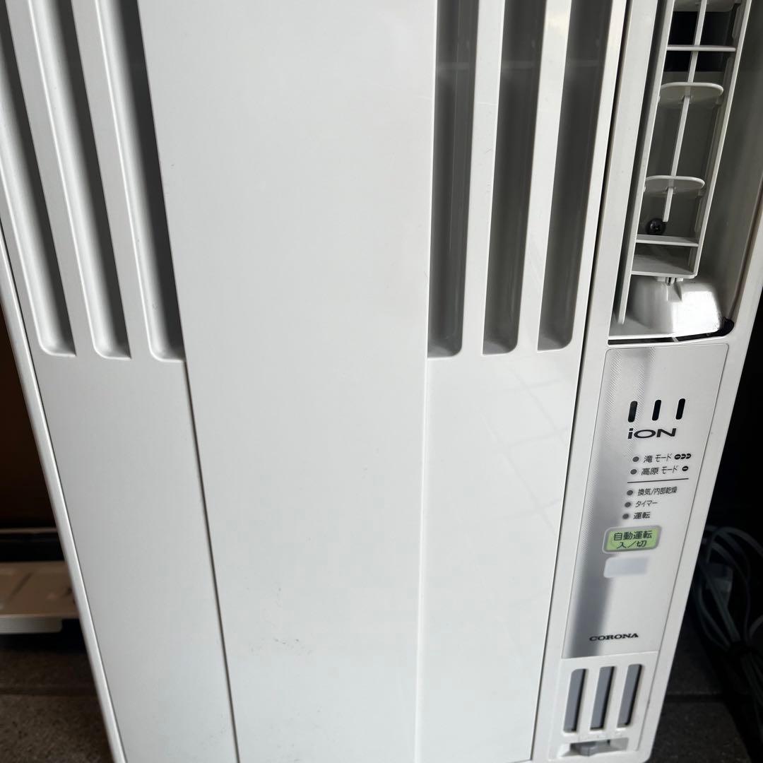 美品　コロナ CW-1620 窓用エアコン 2020年 リモコン付