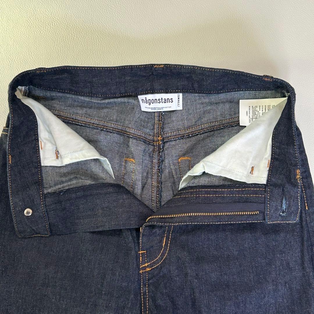 今年発売 極美品✨nagonstans 8ozデニム 立体カーブデニムPT