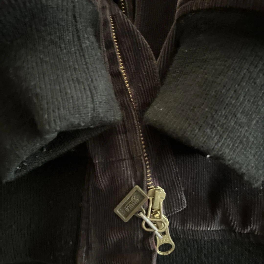 BLUCO コーデュロイ　ダービージャケット　ブラック　XL