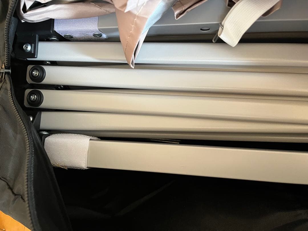 新品❣️ベージュ タープテント本体　2.5m✖️2.5m 防水　ワンタッチ簡単