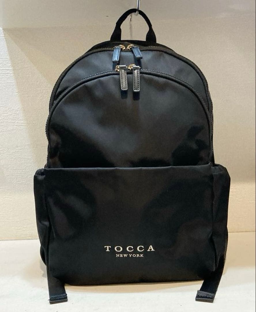 【美品】TOCCA COLLINA BACKPACK リュック 黒