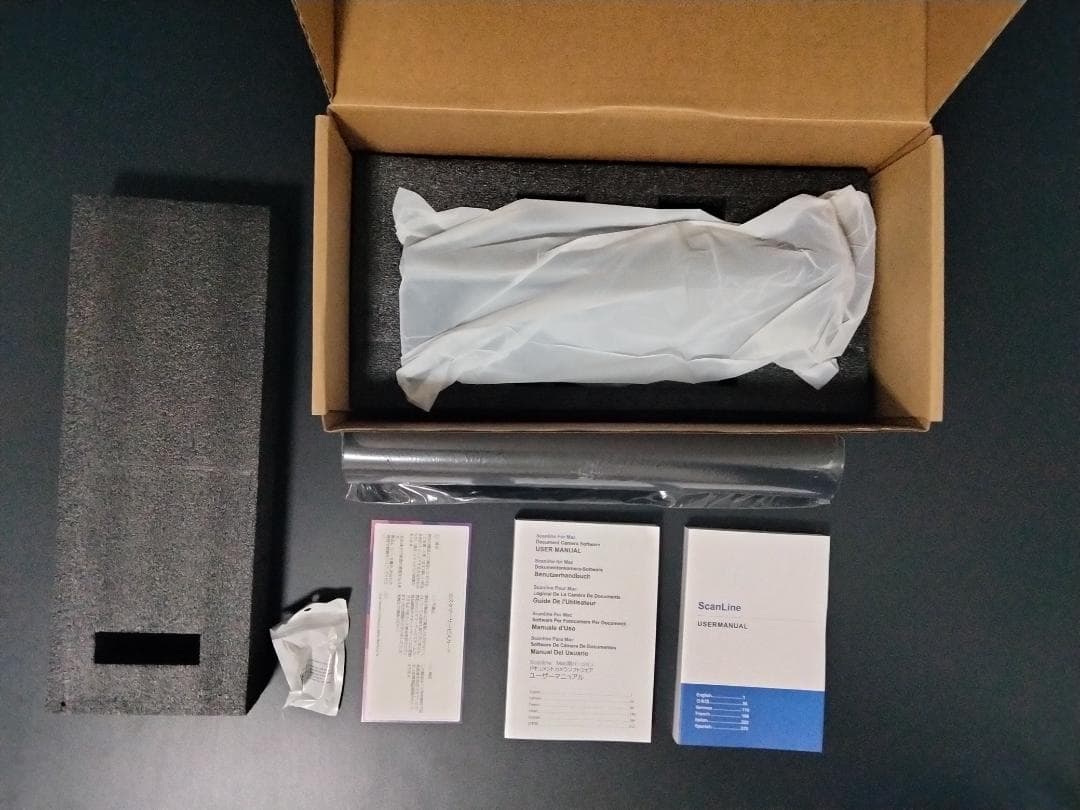 【新品未使用】ドキュメントスキャナー 非破壊 ブックスキャン PDF化