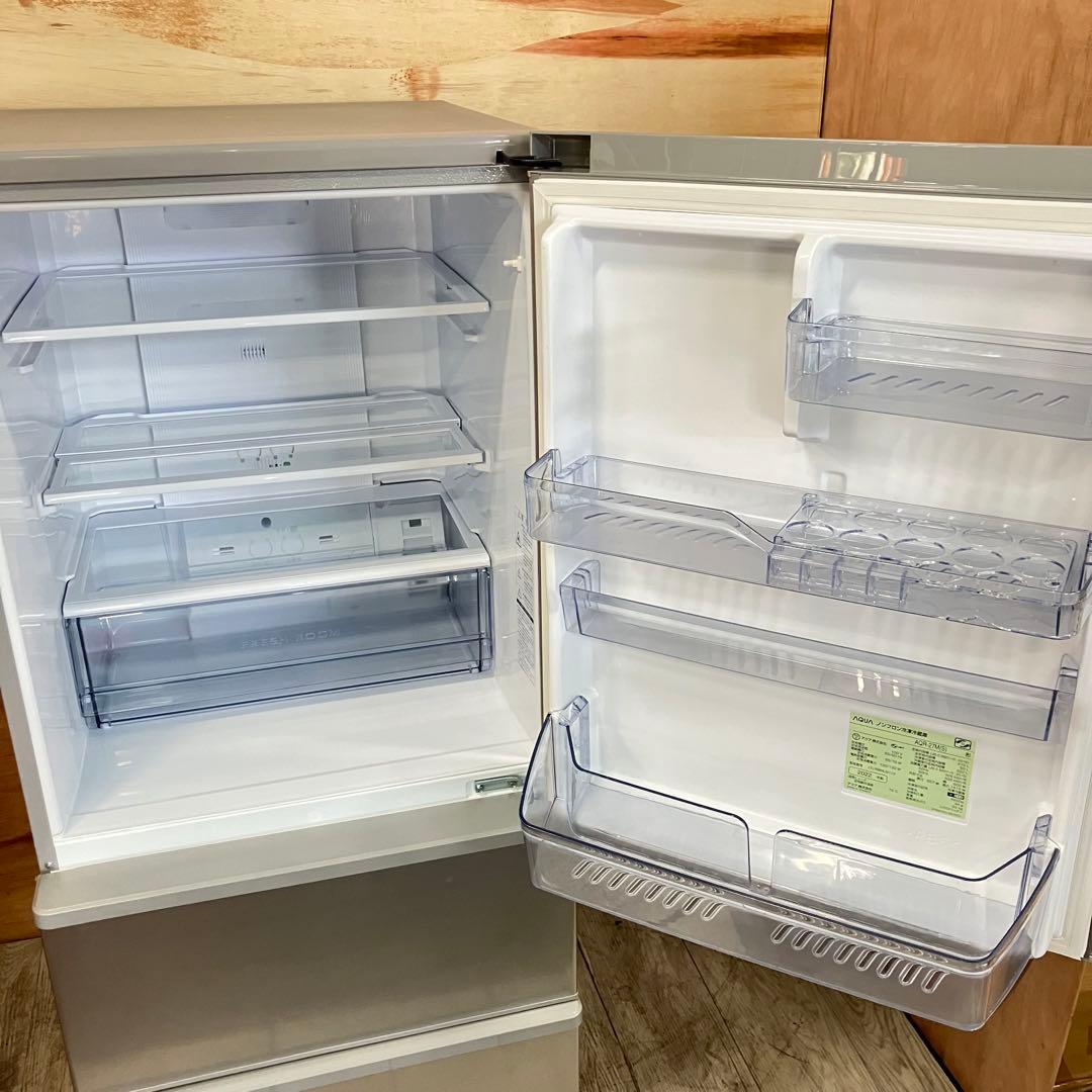 一都三県限定　配送設置無料　冷蔵庫　3ドア　AQUA アクア　2022年製