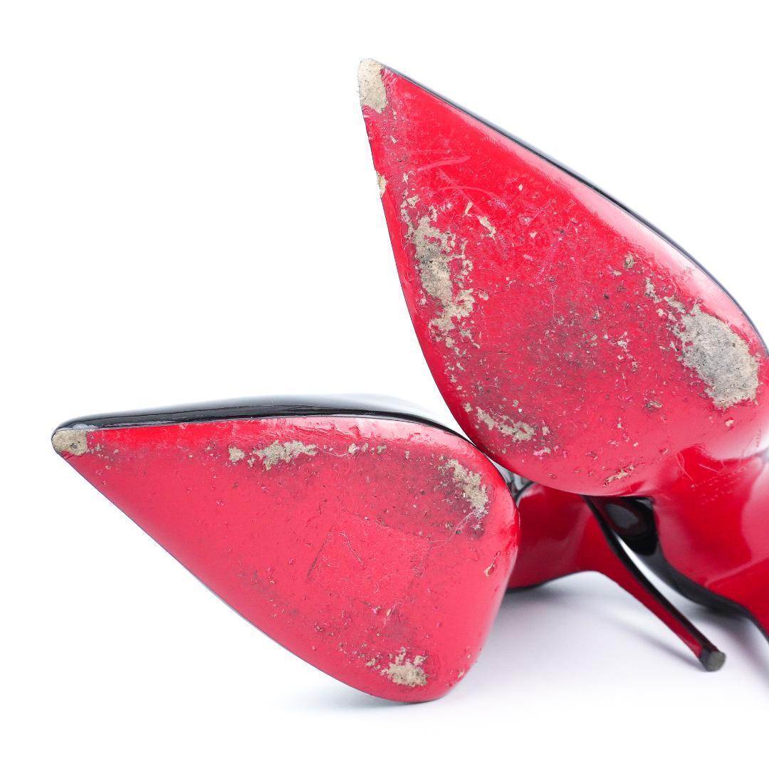 EU36.5 Christian Louboutin 黒 ハイヒール23.5cm