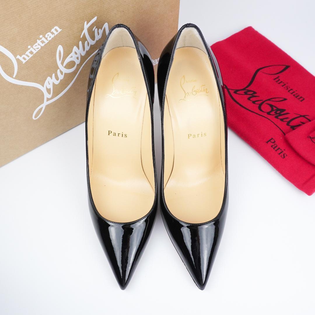 EU36.5 Christian Louboutin 黒 ハイヒール23.5cm